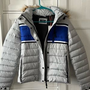 Classic Faux Fur Fuji SuperDry Jacket